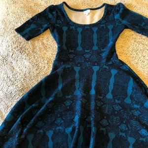 LulaRoe Nicole Dress small
